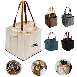 Tote bag 7-Pocket Farmer's Market Tote With Compartments